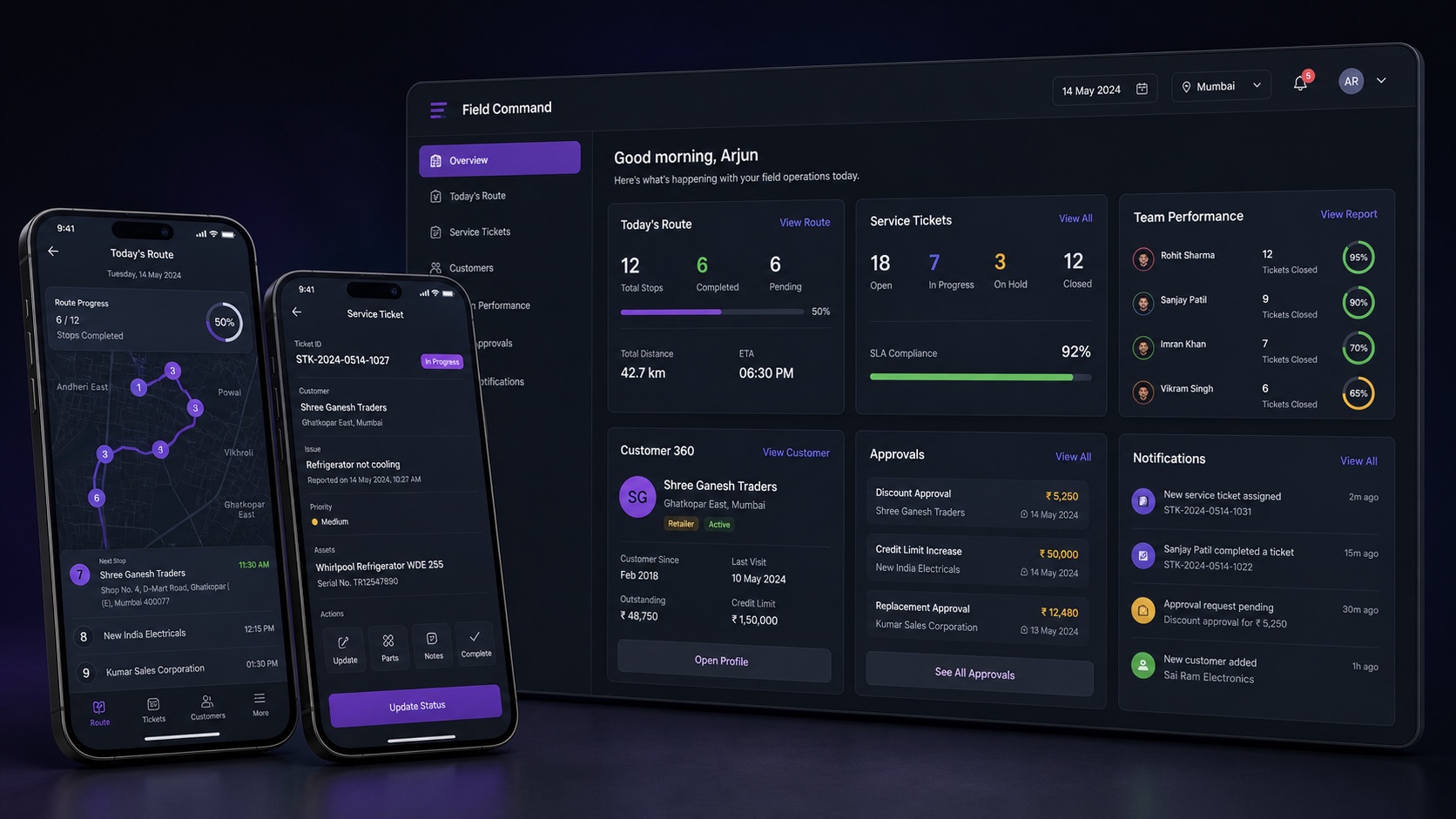 Field operations app project